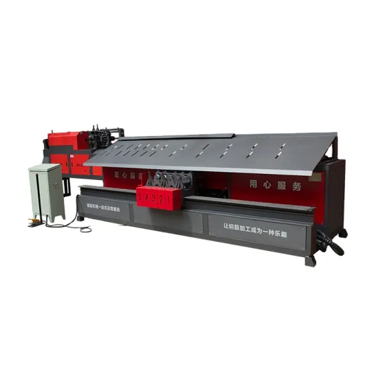 Automatic CNC Hydraulic Five Heads Stirrup Bending Machine