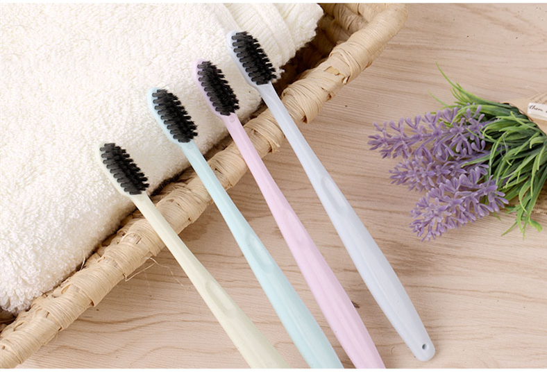 Bamboo Charcoal Bristles Toothbrush 