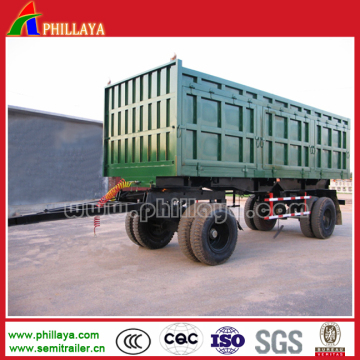 Full Kind Stake Trailer with 10-30tons Capacity