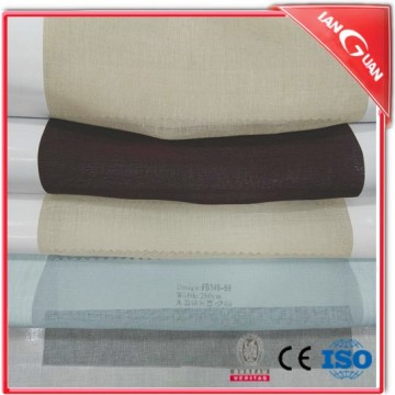 Fashion 100% polyester voile terylene /satin sheer window curtain fabric