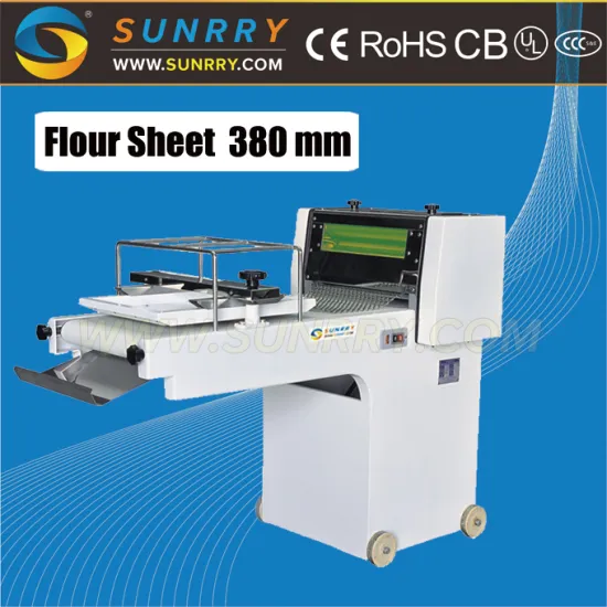 Toast moulder Max flour sheet width 380 mm toasted bread moulder heavy duty design bread toast moulder(SY-TM380 SUNRRY)