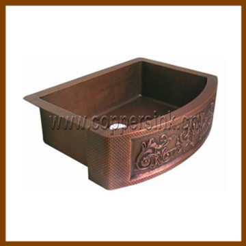 99.9 % pure Copper Kitchen Sink