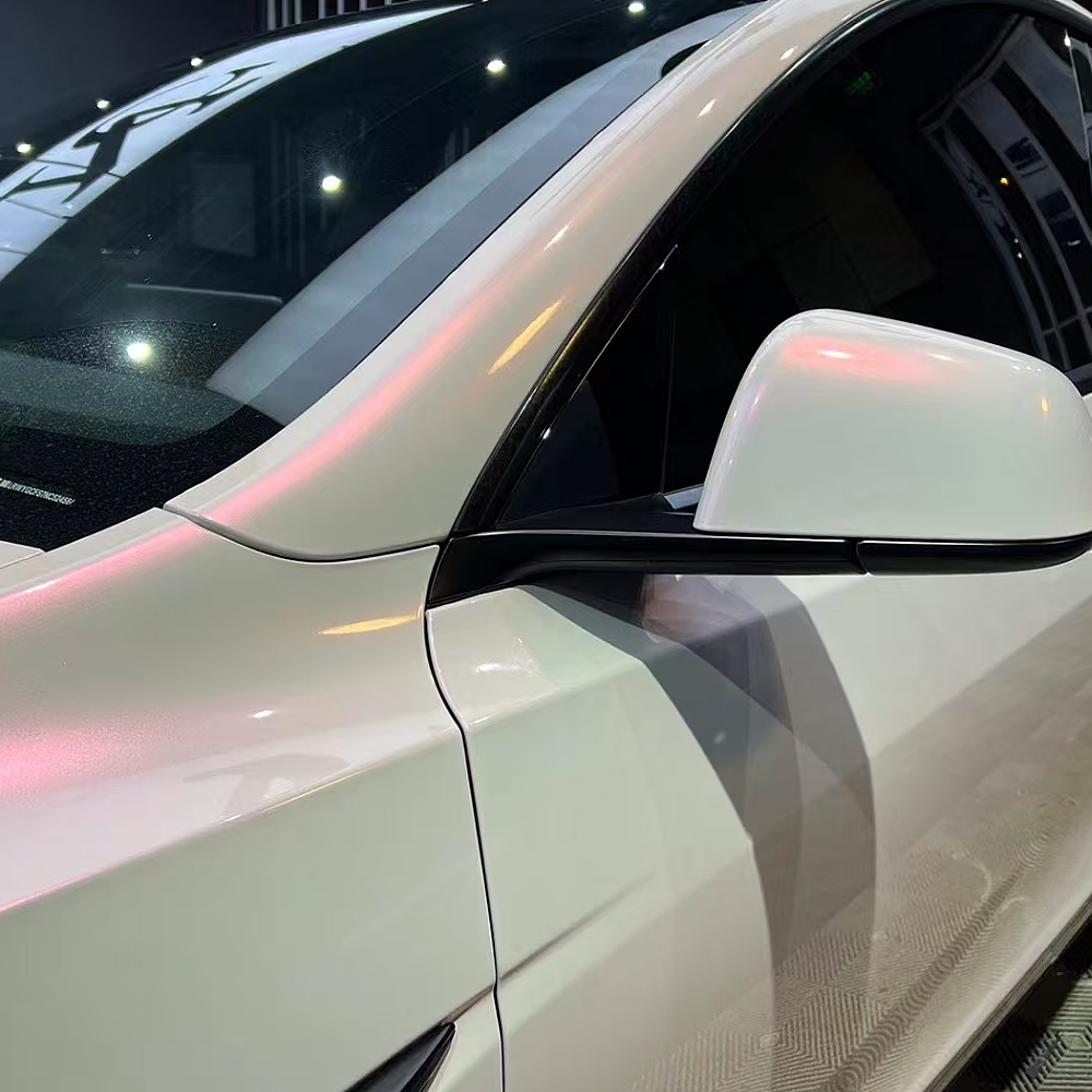 Platinum Blossom wrap for car