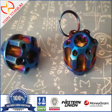 Colored Gr2 Titanium Bulkhead