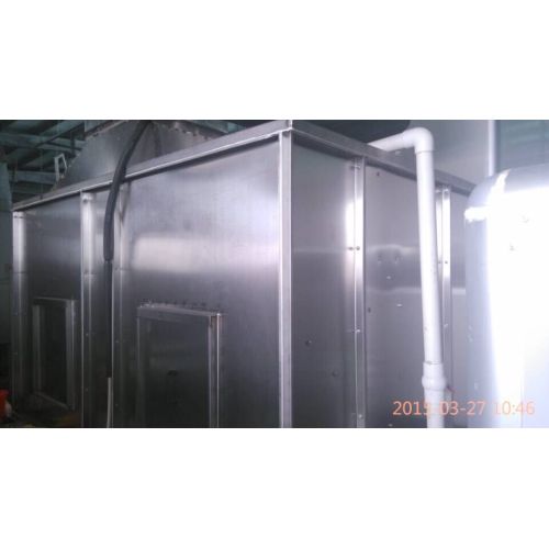 Electrical heating spray booth