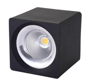 High Brightness Ceiling-Mounted Square COB Downlight - 10w to 30w