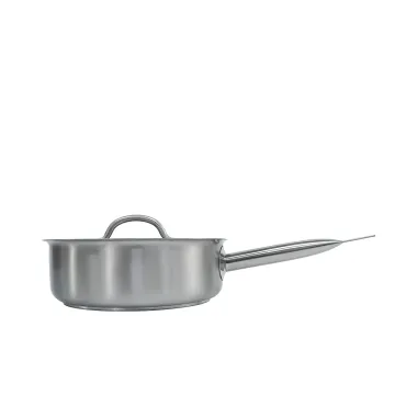 Stainless steel compound bottom sauce pot