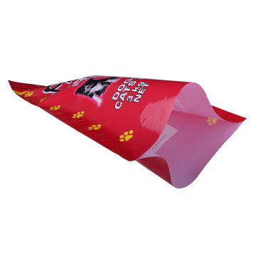 Pet Dog Food 3 Side Seal Pouch Packaging Bag