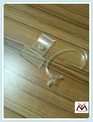 customized single c-shaped acrylic omega watch display