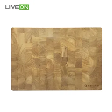 Thick Wood Cutting Board End Grain Rubber Wood