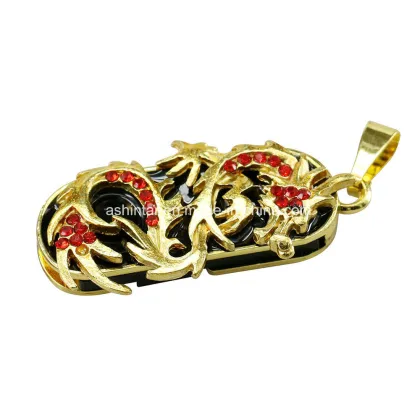 Jewelry Dragon USB Memory Stick Crystal USB Flash Drive