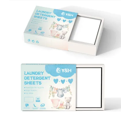 Super concentrated eco strips laundry detergent sheet