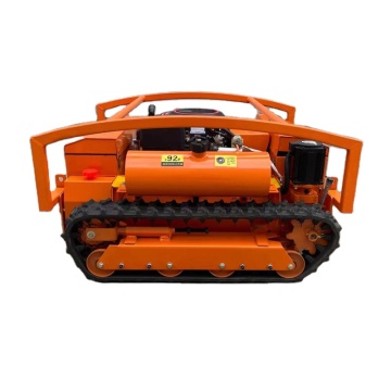 Electric Lawn Mower with 196cc 2-Stroke Engine and Brushless Motor for Slopes and DIY Grass Cutting