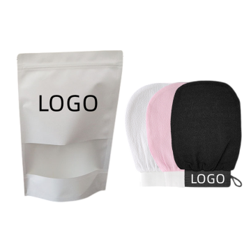 Private Label Exfoliating Body Silk Viscose Bath Mitt