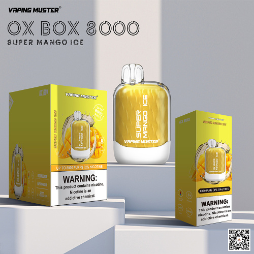 OX Box E-Cigarette 8000 Puffs