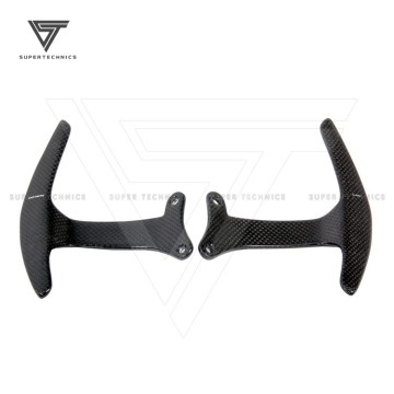 Dry Carbon Fiber Shift Paddles (Plain Weave) for Ferrari 812 2017-2020