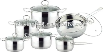 12-piece ss cookware set