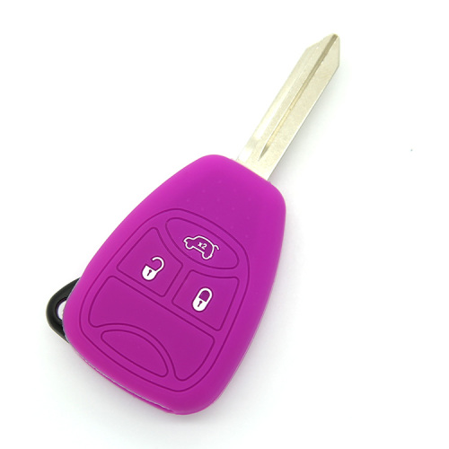 Jeep 3 buttons embossed silicone key cover