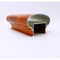 Wood grain handle aluminium profile