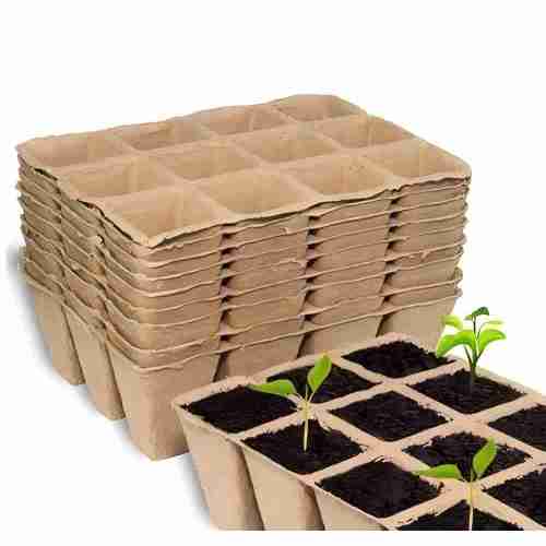 Biodegradable Eco-Friendly Molded Pulp Promedling Pot