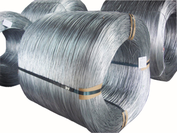 2.5mm galvanized woven wire / low carbon steel gi wire