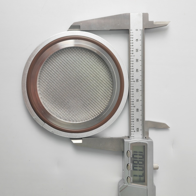 ISO80 Stainless Steel Multi-Layer Wire Mesh Sintered Core Support Filter with Outer Ring (2)