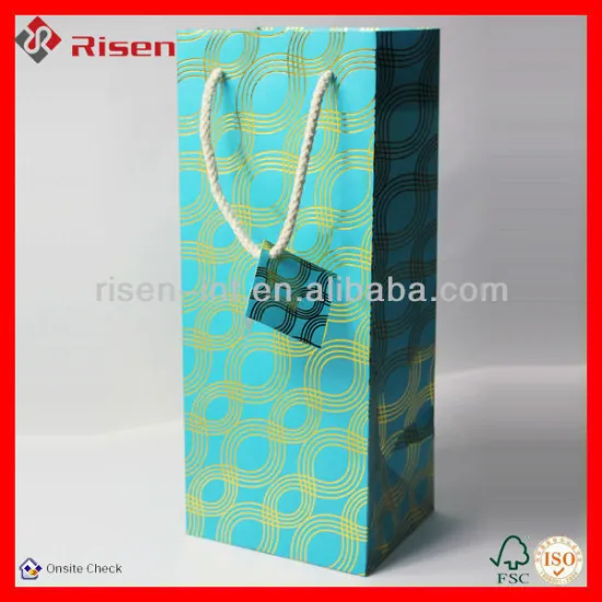 Exported Top grade wine packing bag