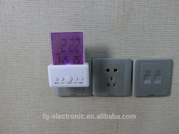 FG-25047 Plug in LED Digital Clock Night Light / Plug in Night Light Clock