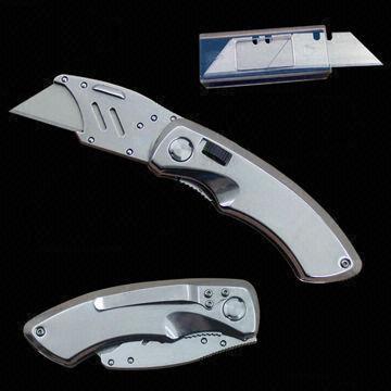 Quick Changeable Blade Knifes, Made of 420 Stainless Steel Material