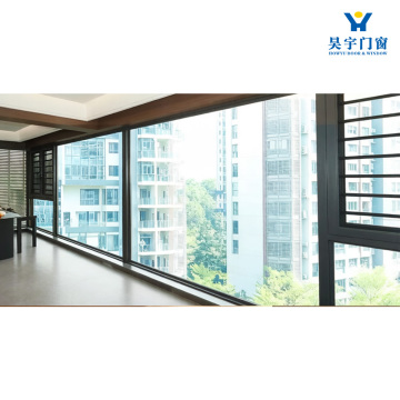 Фиксированное окно со сломанной перемычкой (негабаритное стекло)