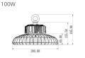 led UFO Highbay IP65 50W