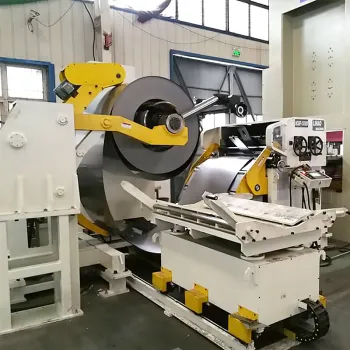 3-in-1 Hydraulic Uncoiler Straightener Roll Feeder for Stamping Line