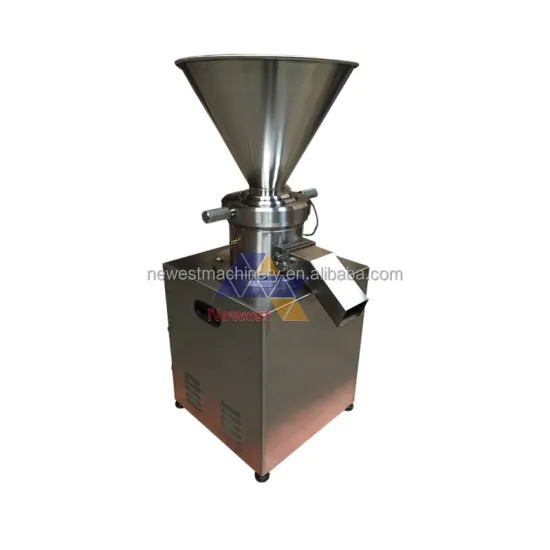 Peanut Butter and Sesame Cocoa Processing Machines: Colloid Mills for Food Production