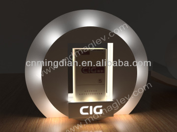 LED light cigarette display,acrylic tobbaco dispaly stand