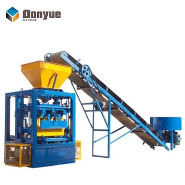 QT4-24 Block Plant: Concrete Block and Brick Making Machine