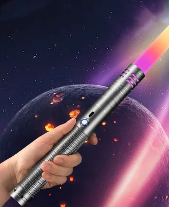 Colorful Light Saber Toy for Kids - Glowing Sword Flashing Laser Saber