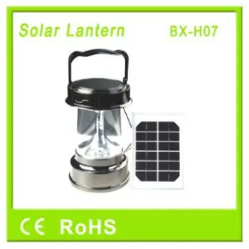 2013 Portable Solar Camping Lamps With 3W Solar Panel