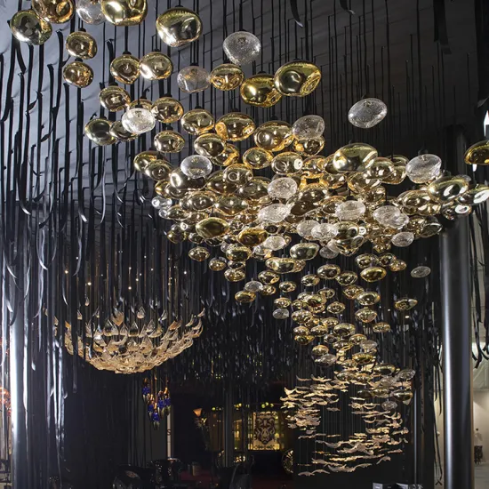 Modern hotel Lobby Big Project Chandelier Pendant Lamp