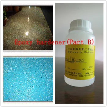Clear transparent liquid Epoxy hardener for anti-stactic and oil resistanct and UV resistance floor coating R-2265