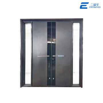 Puertas de seguridad de aluminio fundido de vidrio personalizables