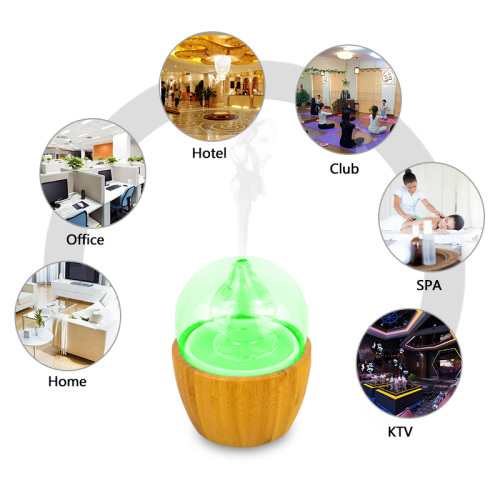 High Quality Elegant Effective Wood Glass Aroma Diffuser