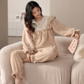 Winter pajamas for women coral fleece