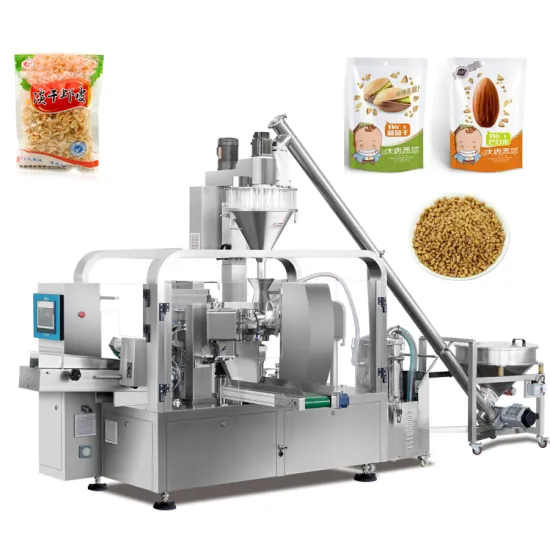 Automatic Stand Up Pouch Powder Filling and Sealing Machine