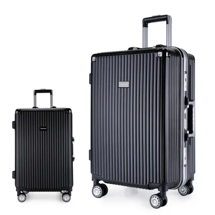 Factory wholesale aluminum carry on luggage suitcase