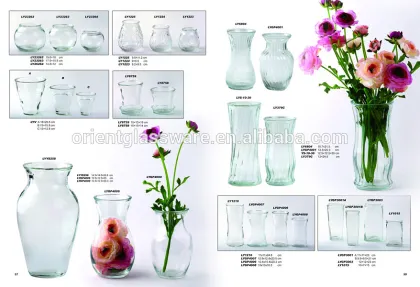 Wholesale types of flower vase