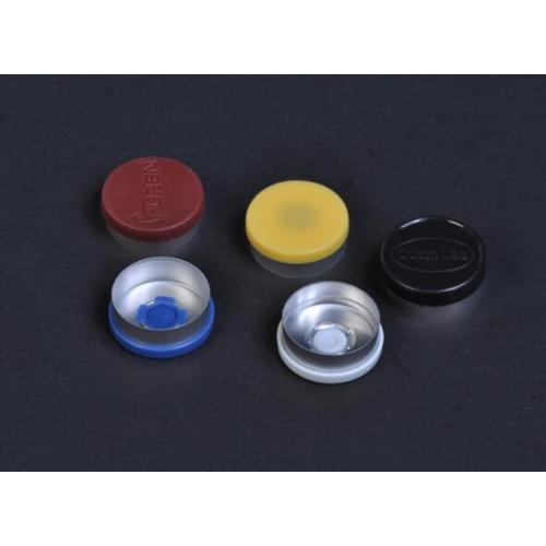 Plastic caps for antibiotic bottle