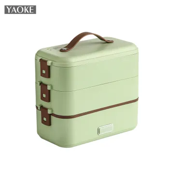 Electric Portable Lunch Box with Custom Logo: Cordless Battery Powered Heating Food Warmer