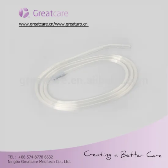 Disposable Medical Yankauer Poole Abdominal Drain Suction Set