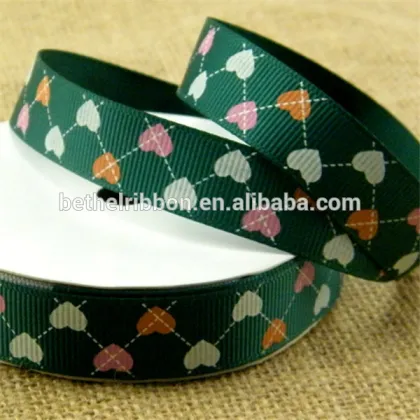 Dark green decorative ribbons imported