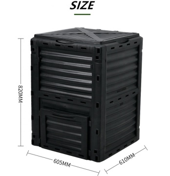 Factory Direct Cheap Garden Worm Bin Composter Plastic Composting Bin